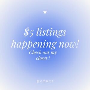 UNLISTED POSH SHOW ITEM